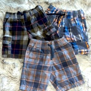3pc Plaid Gymboree Shorts